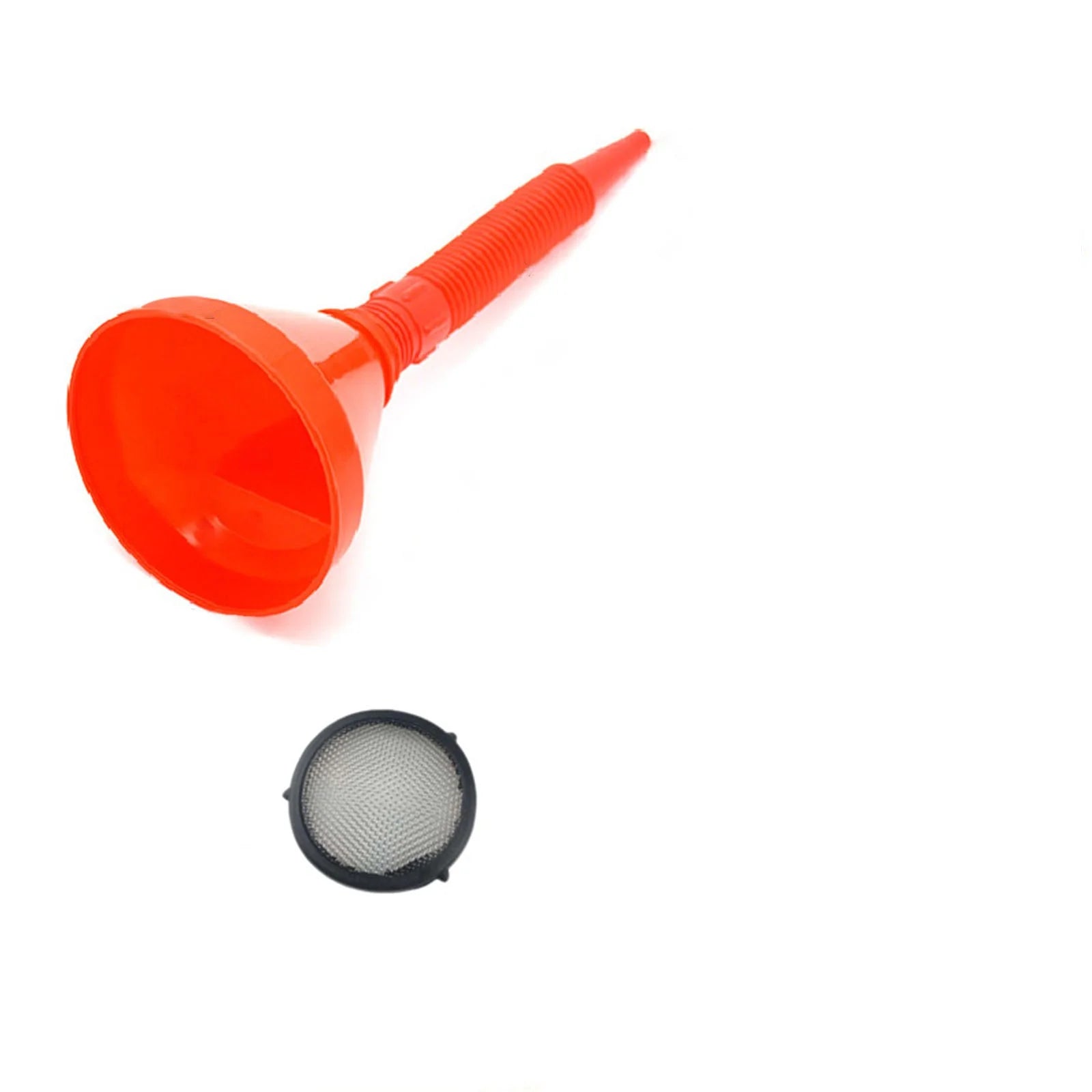 Wide Mouth Flexible Funnel with Handle, Automotive Flex Funnel with Hose, Large Plastics Automotive Funnels,Flexible Spout Extension, Wide Mouth Refueling Funnel Automotive Oil Funnel