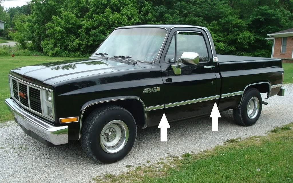 1973-1987 Chevy C10, C20, C30, K10, K20 2.25" Exterior Automotive Accessories