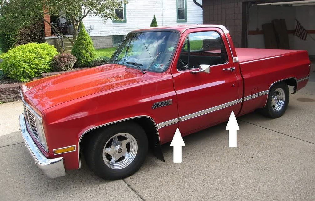1973-1987 Chevy C10, C20, C30, K10, K20 2.25" Exterior Automotive Accessories