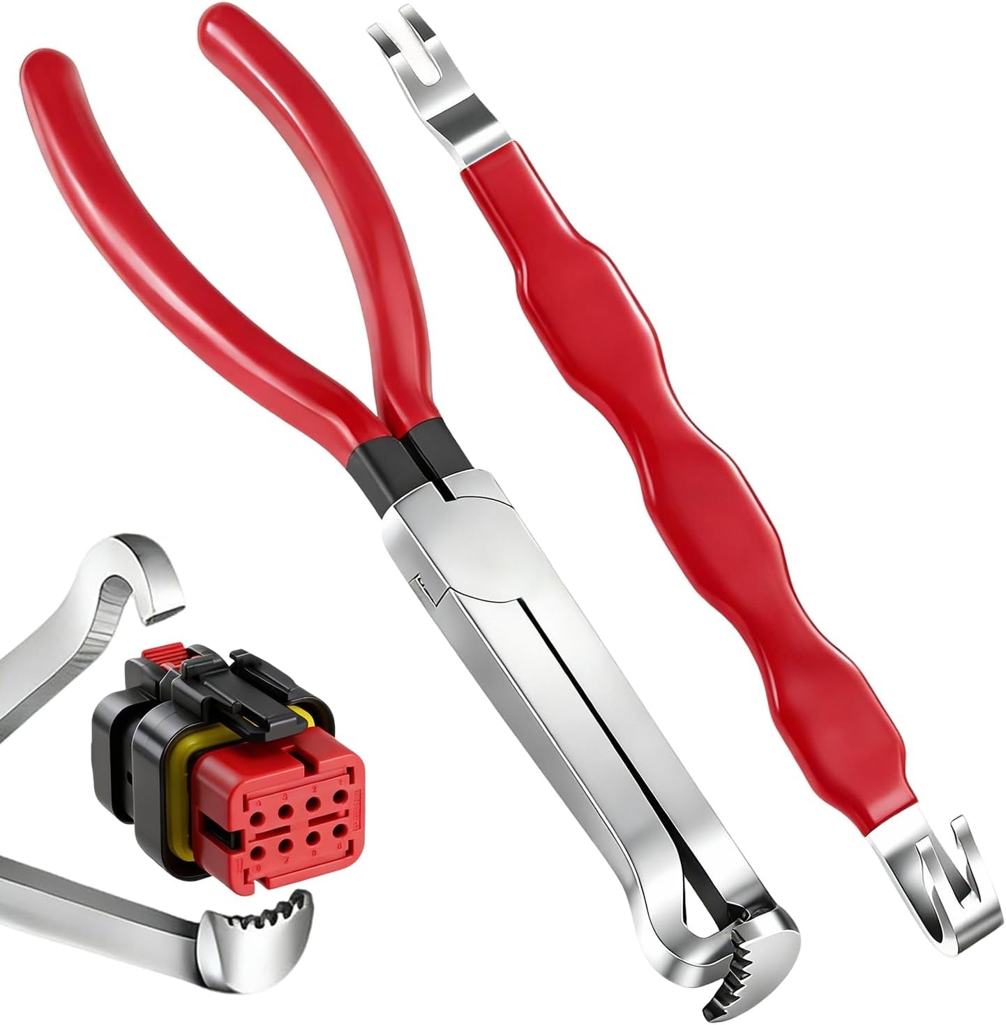 Electrical Connector Removal Tool,Upgraded Version Automotive Terminal Removal Durable Wire Terminal Tool for Automotive Repair,Automotive Electrical Terminal Connector Separator Removal Tool