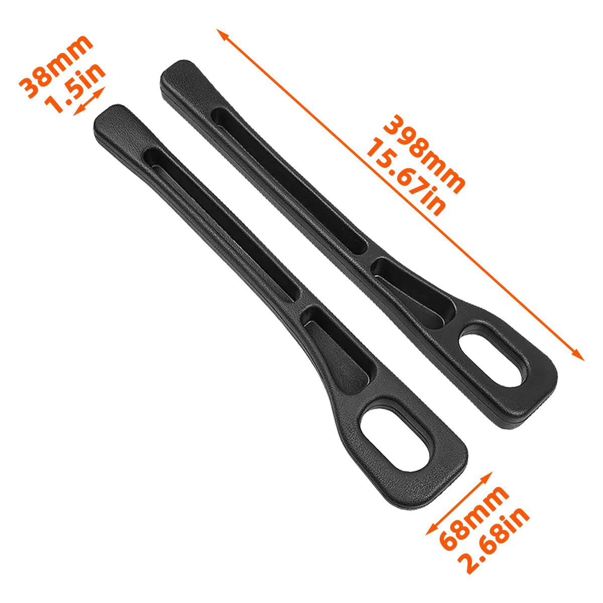 YONGRUN 1Pair Automotive Seat Gap Filler Storage Box Black General Motor Seat Gap Filler Automotive Seat Gap Automotive Interior