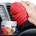 7 Oz/200 Gm Red Multipurpose Scented Reusable Automotive Car Interior Dust Cleaner Cleaning Gel Putty Slime Goop Detailing Kit Supplies for Car Accessories Laptop Keyboard Cleaner Cleaning Gel