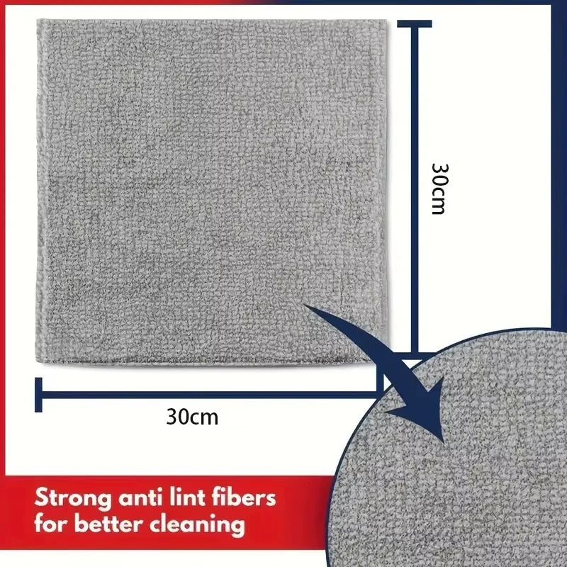 Microfiber Cleaning Towels (1–20 PCS) – Ultra Absorbent Car Wash & Drying Cloths, Auto Detailing, Polishing & Household Cleaning Towels