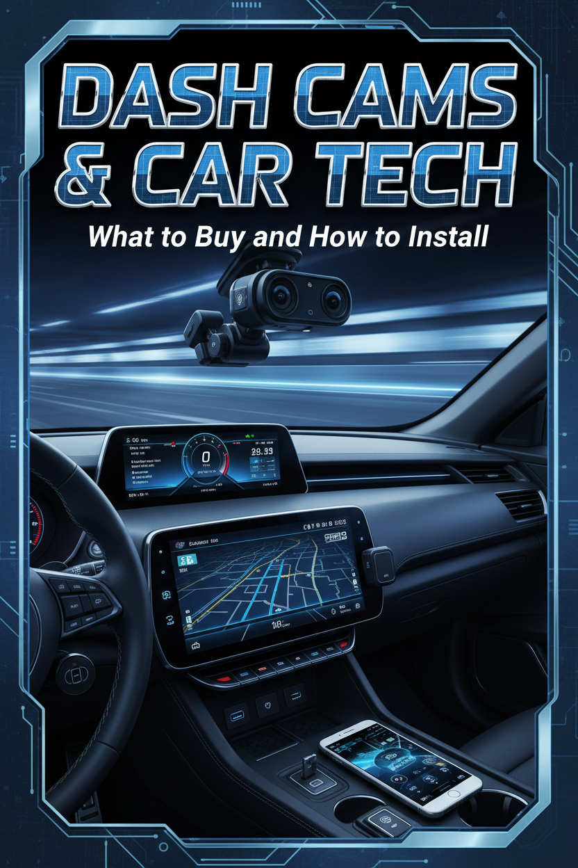 Dash Cams & Car Tech eBook Cover