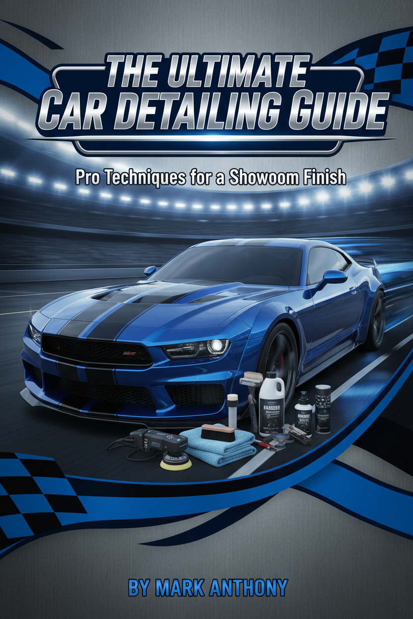 The Ultimate Car Detailing Guide eBook Cover